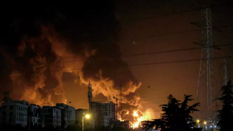 Israeli Airstrike Khojir Missile Complex